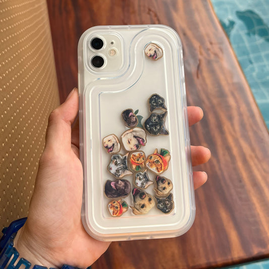 Personalized Phone Case Shaking Charms