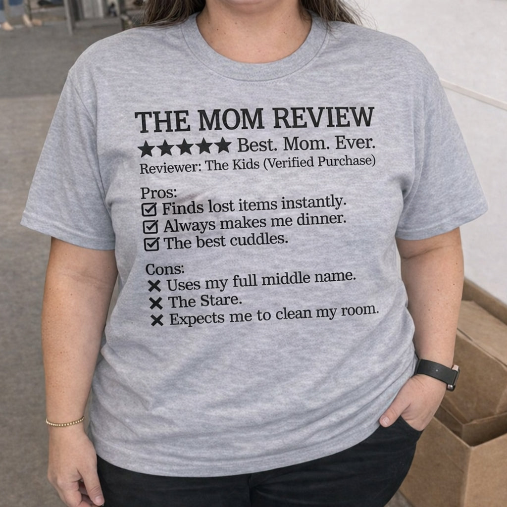 Personalized The Mom Review Tee