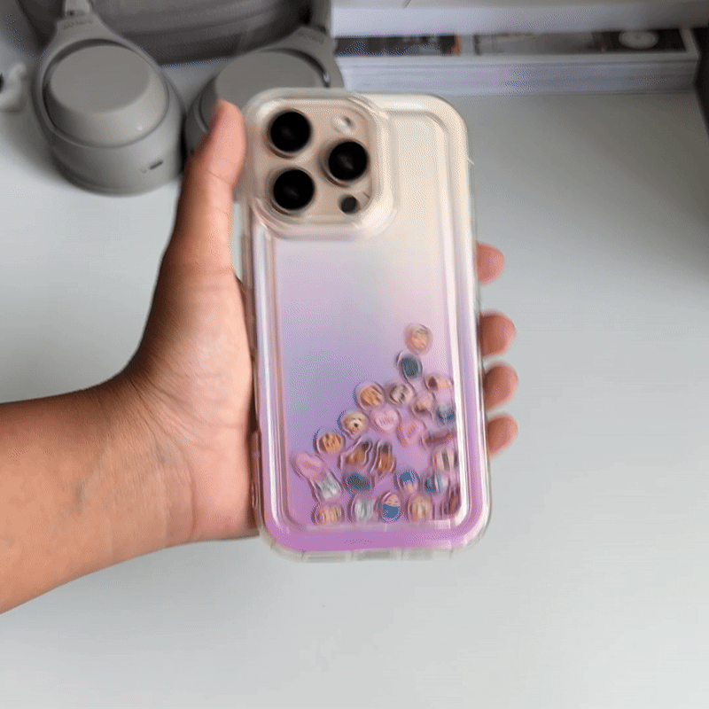 Personalized Phone Case Shaking Charms